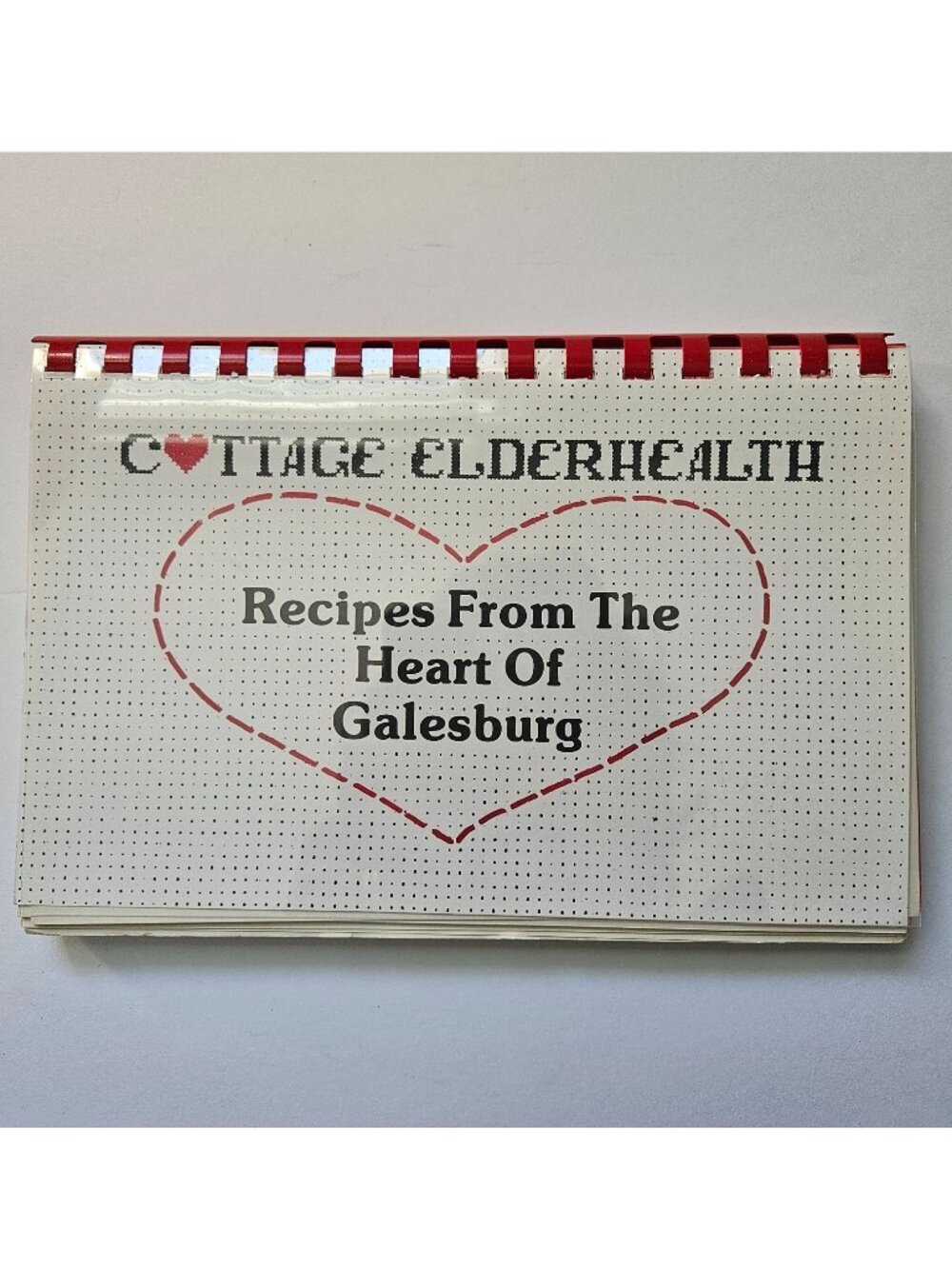 vintage Cottage Elderhealth Recipes from the Heart of Galesburg 1991 cookbook